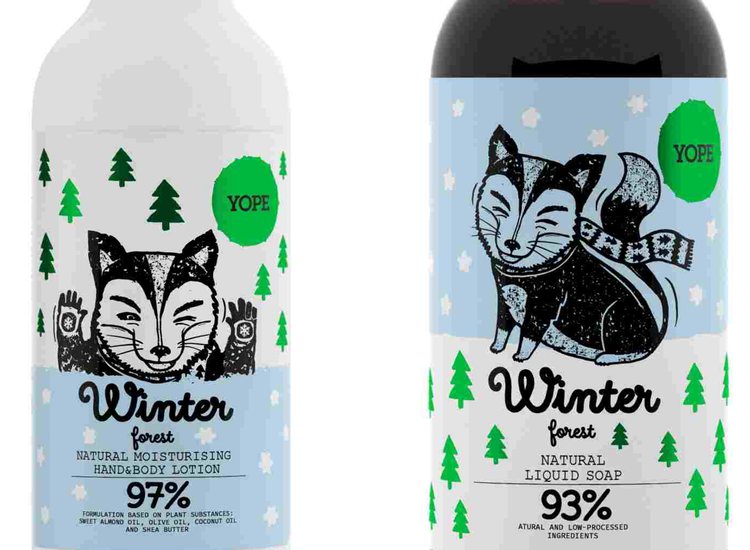 YOPE gets festive with Winter Forest body care line