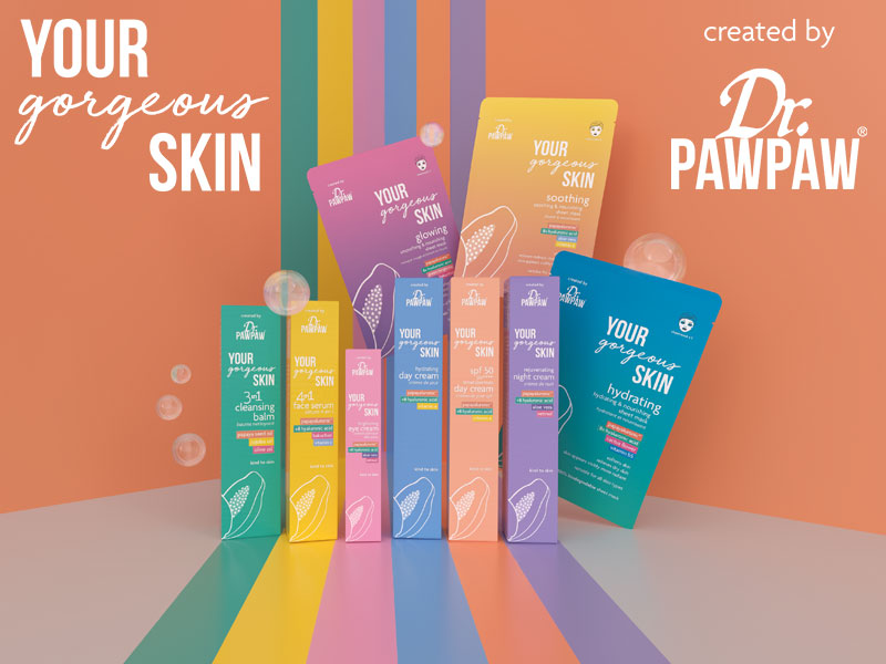 YOUR gorgeous SKIN created by Dr.PAWPAW has officially launched in the UAE