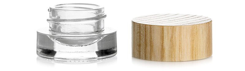 YouWood airtight pot blends glass and wood